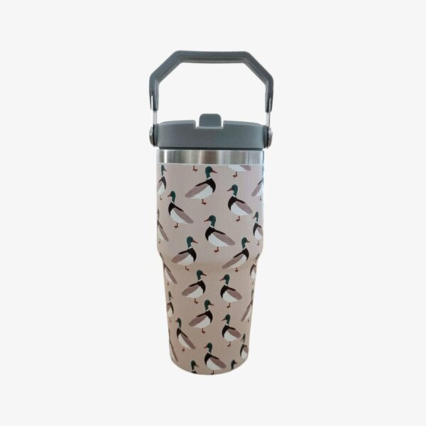 Velvet Fawn PREORDER Insulated Travel Cup in Simple Mallard