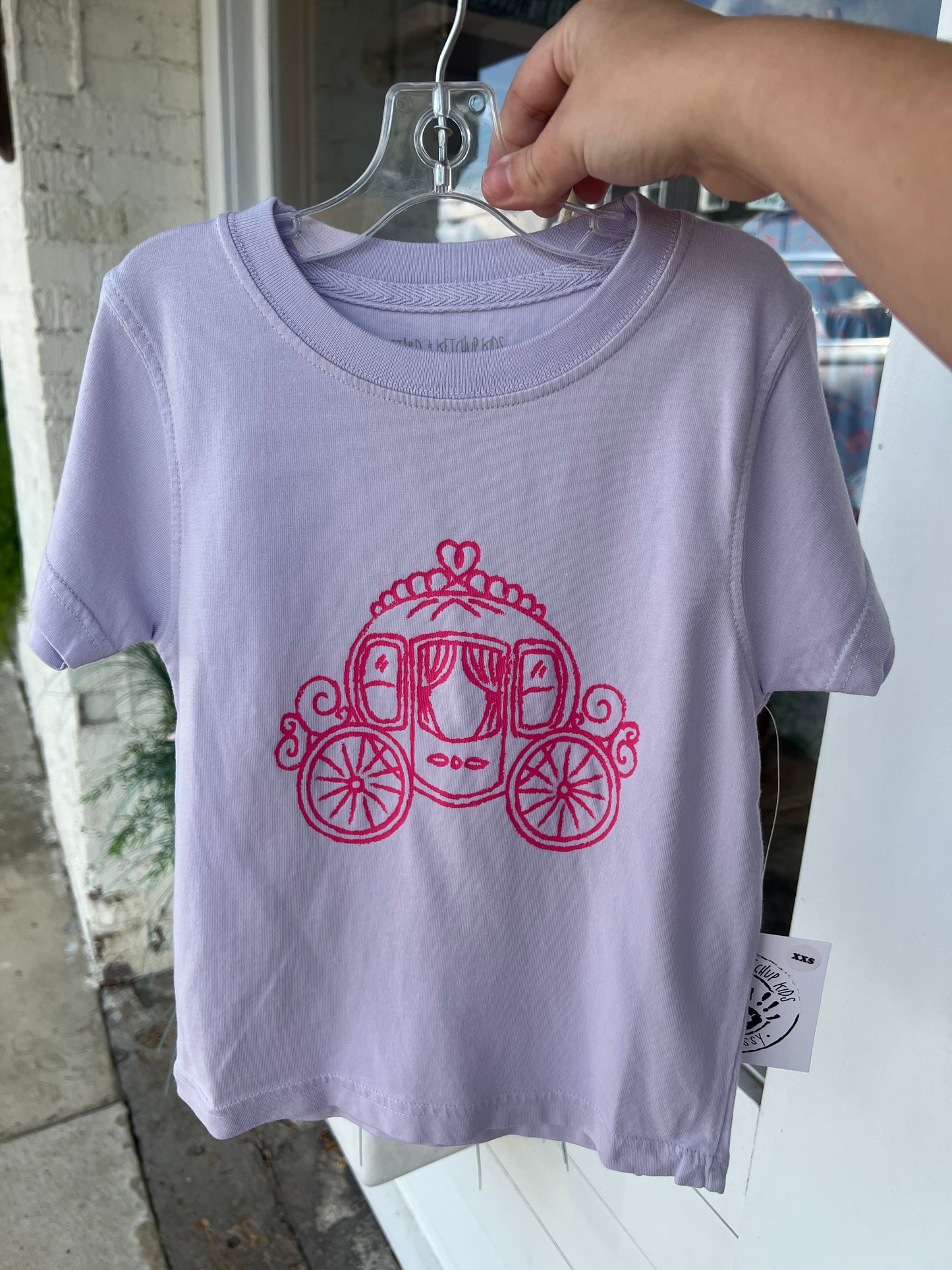 Light Purple Carriage T-Shirt
