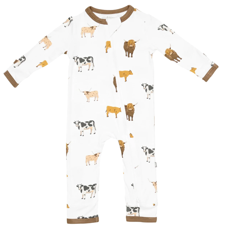 Kyte Romper in Moo