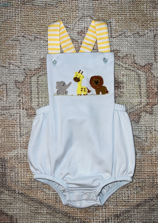 Squiggles Baby Zoo Sunsuit