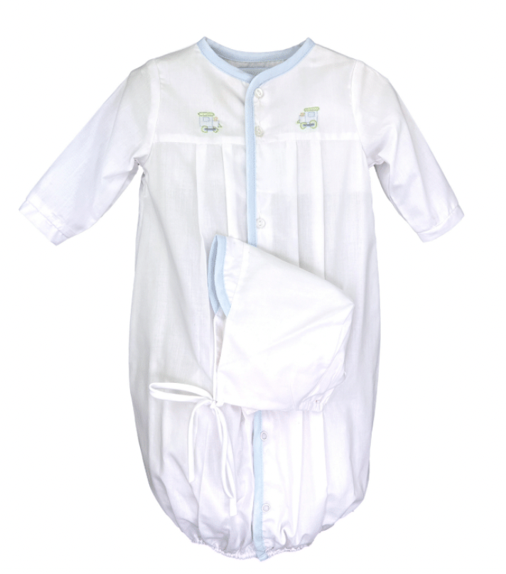 Petit Ami Boys Day Gown & Bonnet