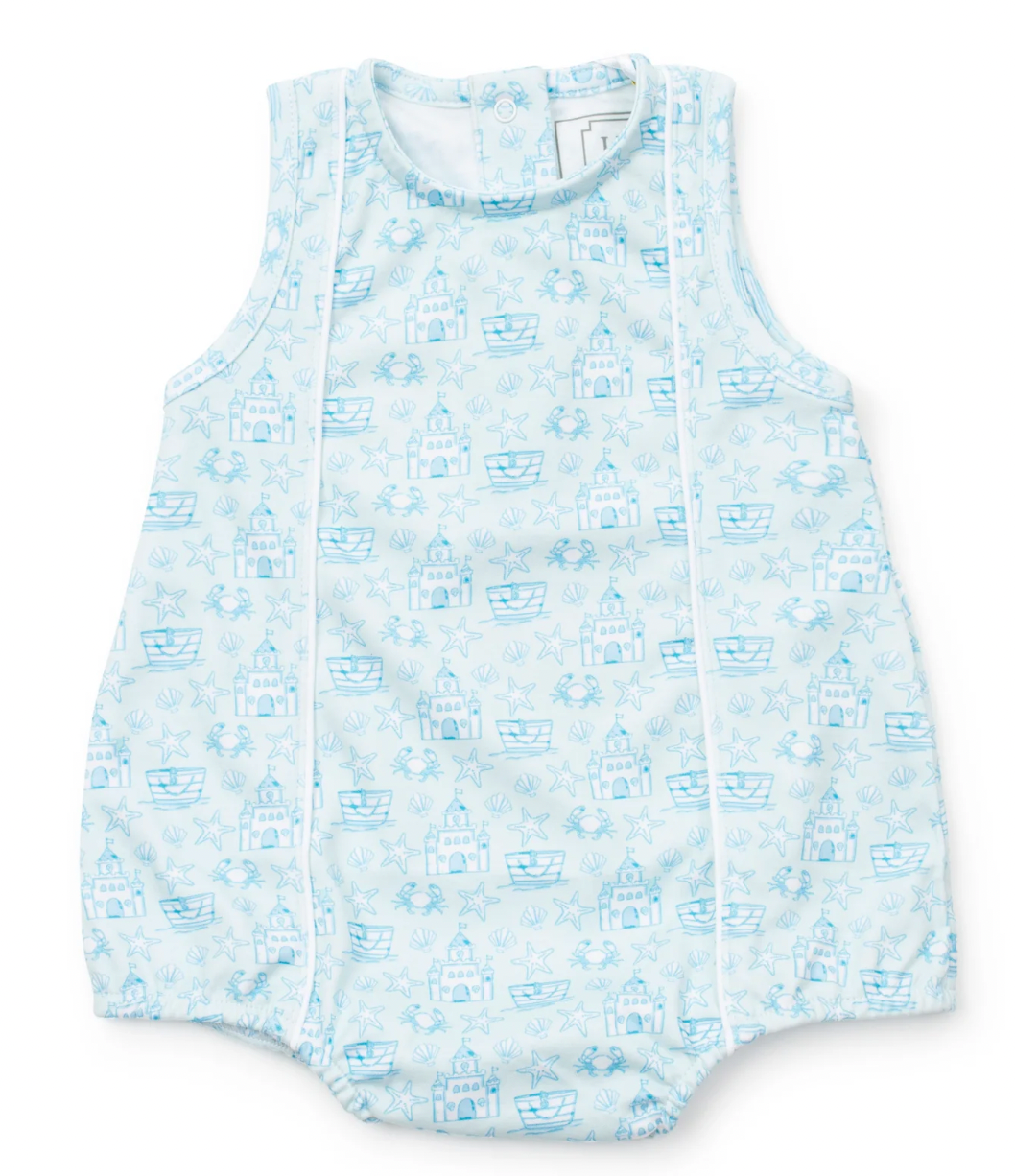 Lila And Hayes: Reid Boys Bubble - Sandcastles Blue
