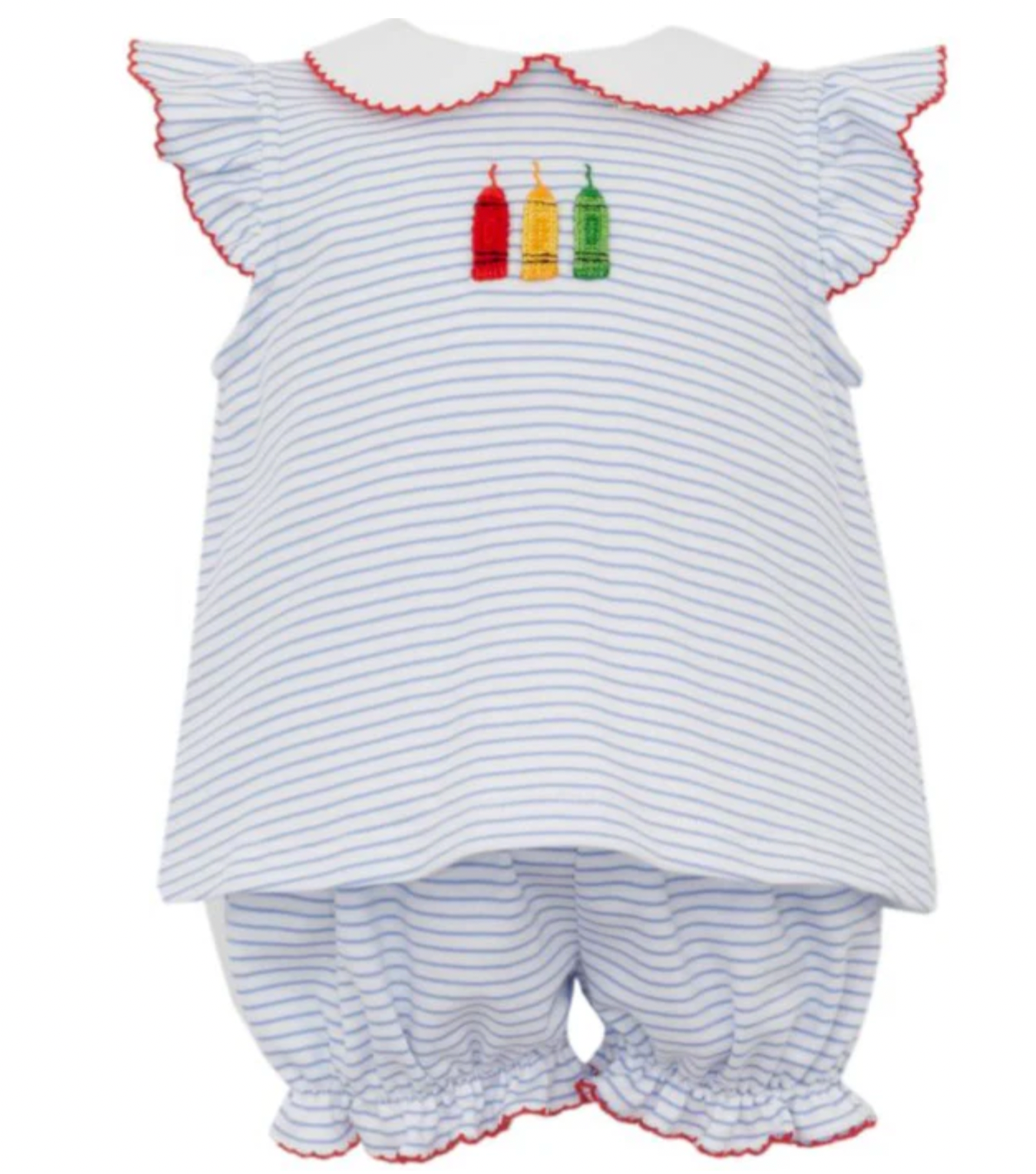 Crayons Girl Bloomer Set