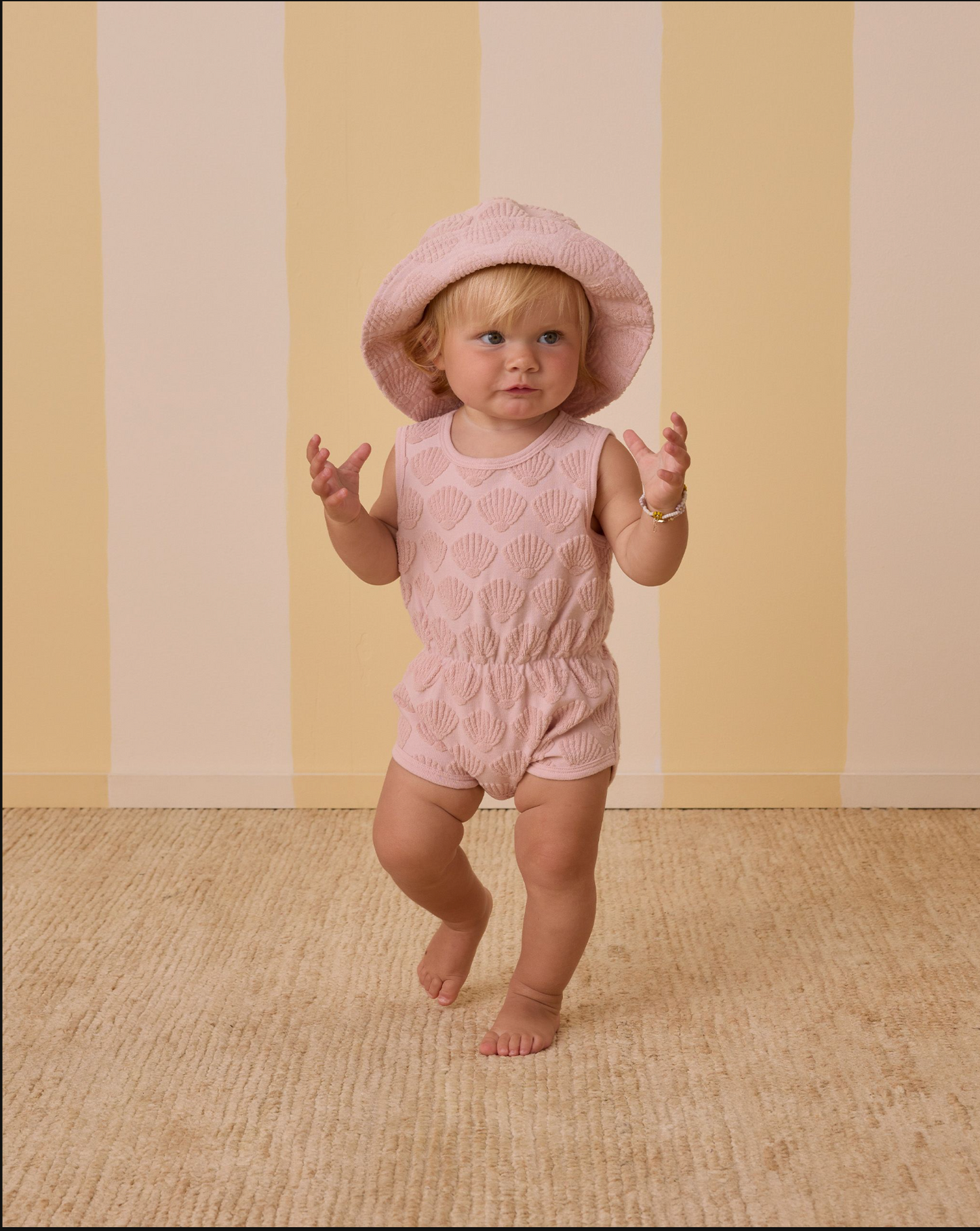 Cinch Playsuits in Shells