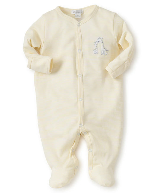 Giraffe Generations Striped Footie