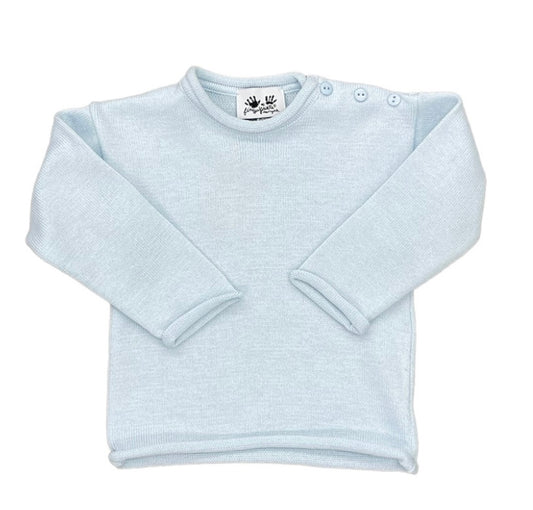 Fingerprint Roll Neck Sweater