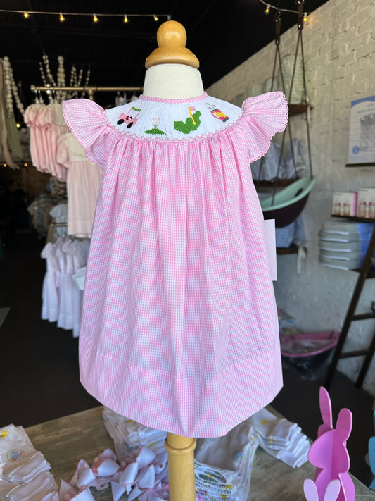 LuLu BeBe- Pink Golf Dress