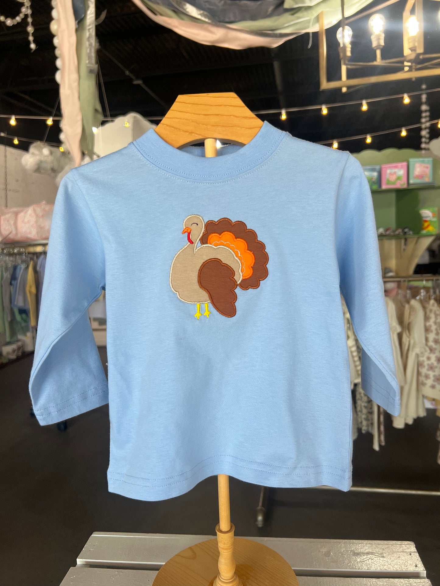 Boys Blue Turkey Longsleeve