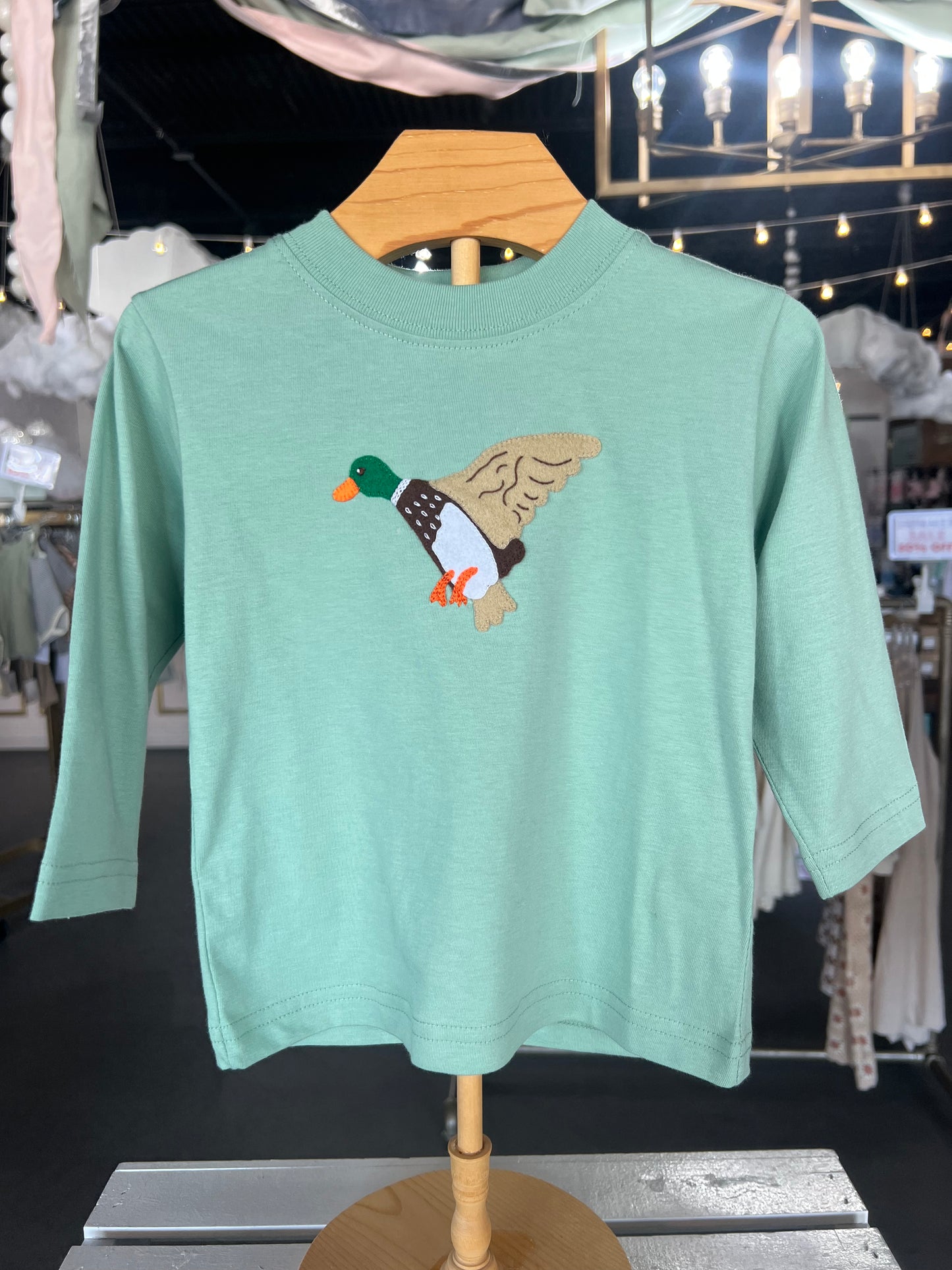 Mallard Flying Boys Long Sleeve