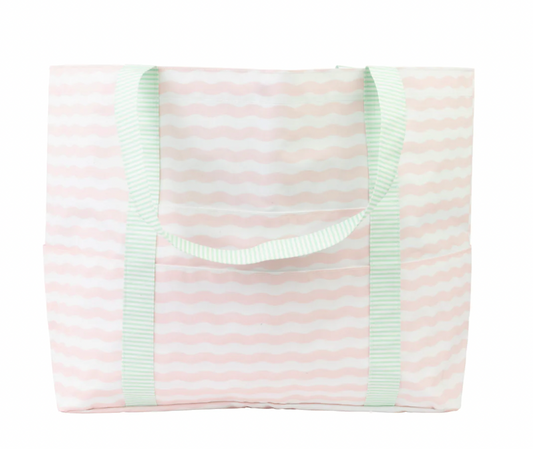 Apple Of My Isla Summer Bag in Pink/Green