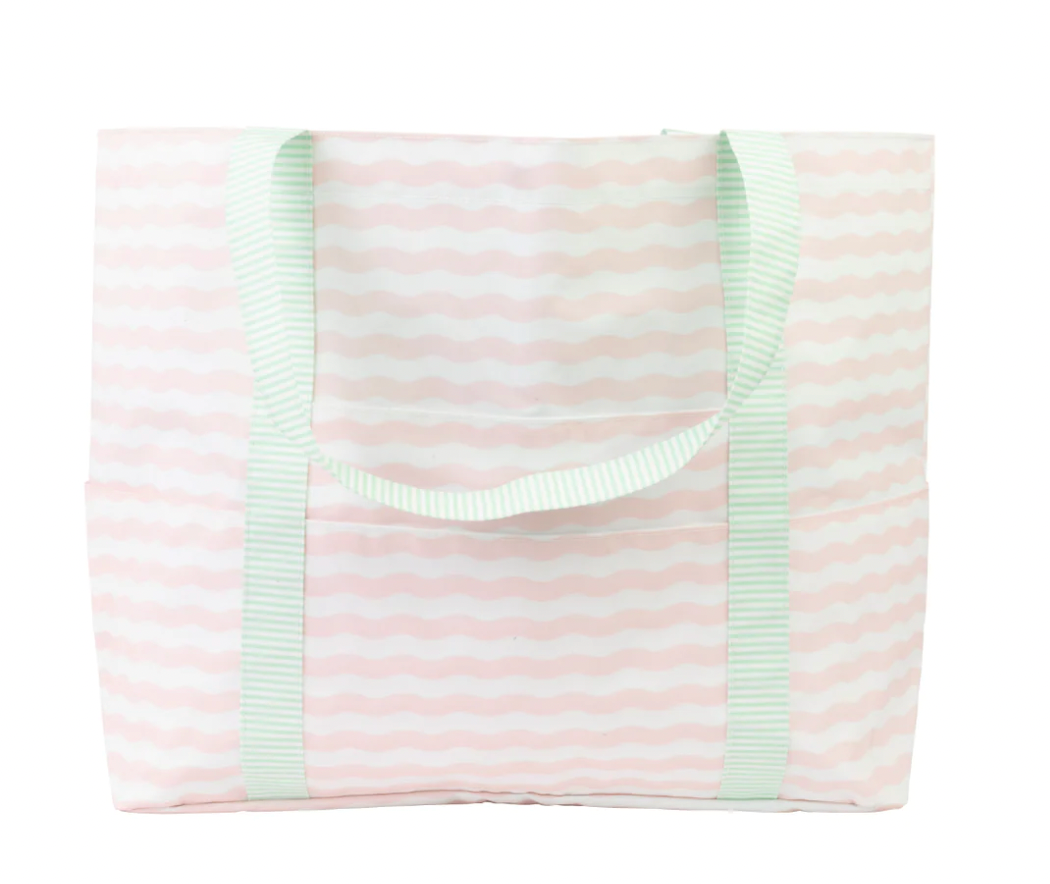 Apple Of My Isla Summer Bag in Pink/Green