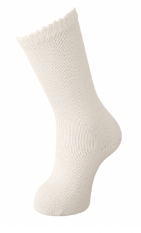 Carlomagno Knee High Socks - Natural Ivory