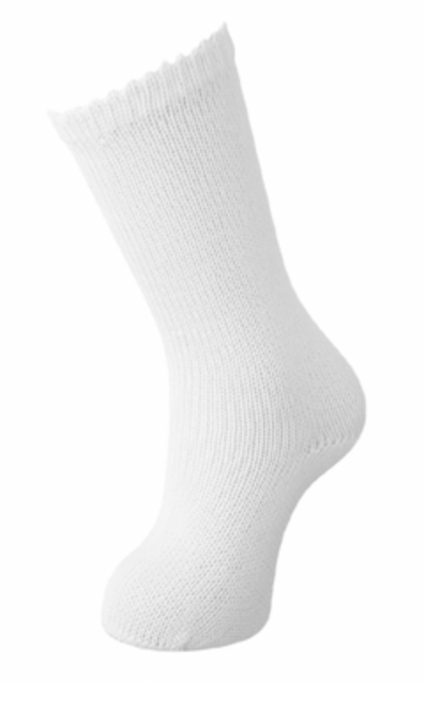 Carlomagno Knee High Socks - White