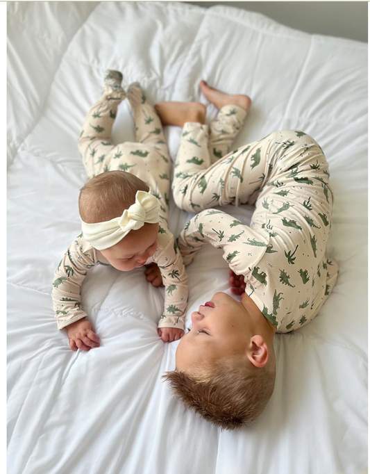 Dear Perli Dino-Snores in Toddler Pajamas