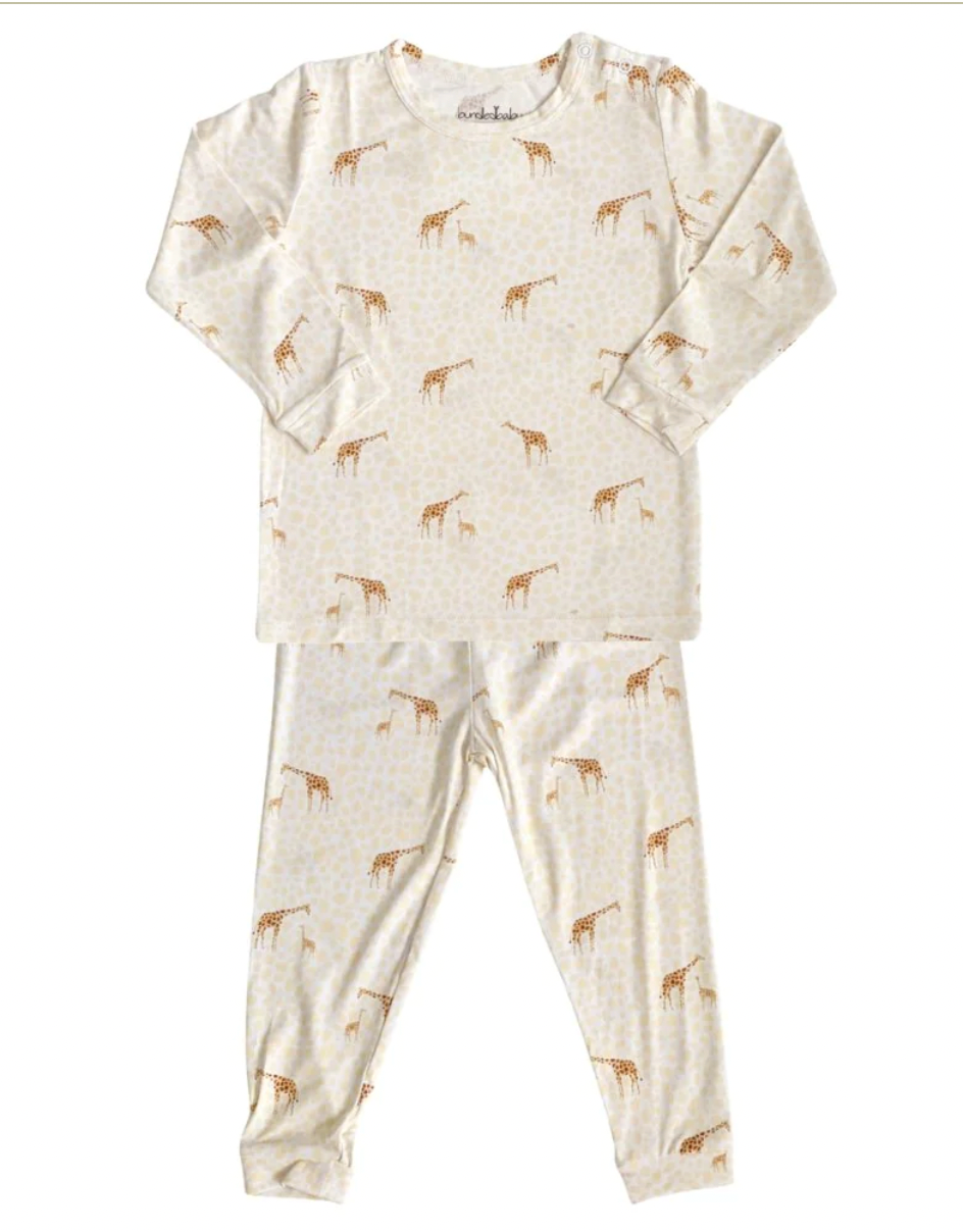 Dear Perli Toddler Pajama Set in Into the Wild