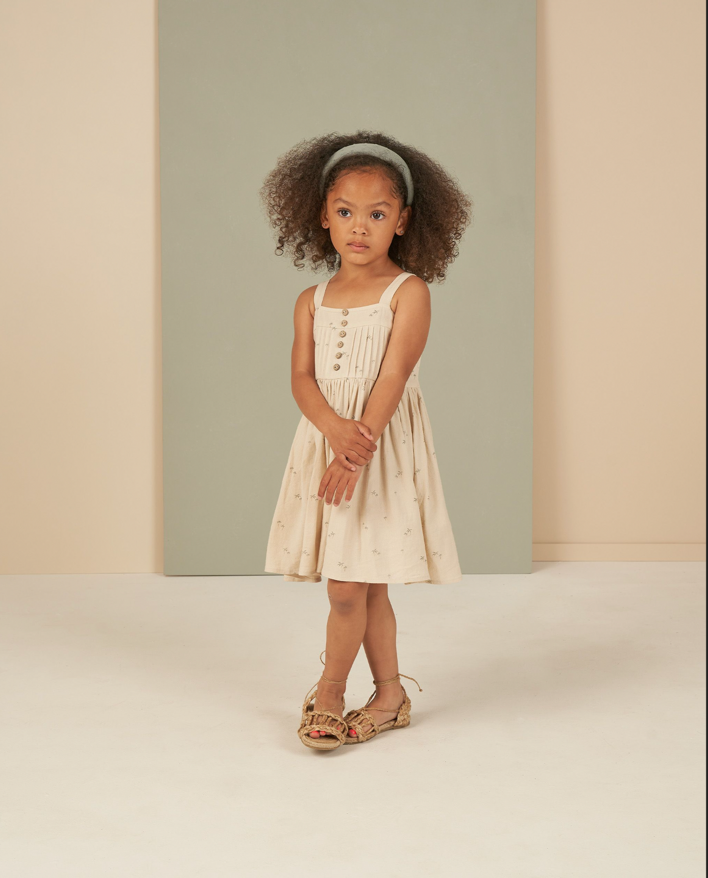 Rylee + Cru Colbie Mini Dress in Palms