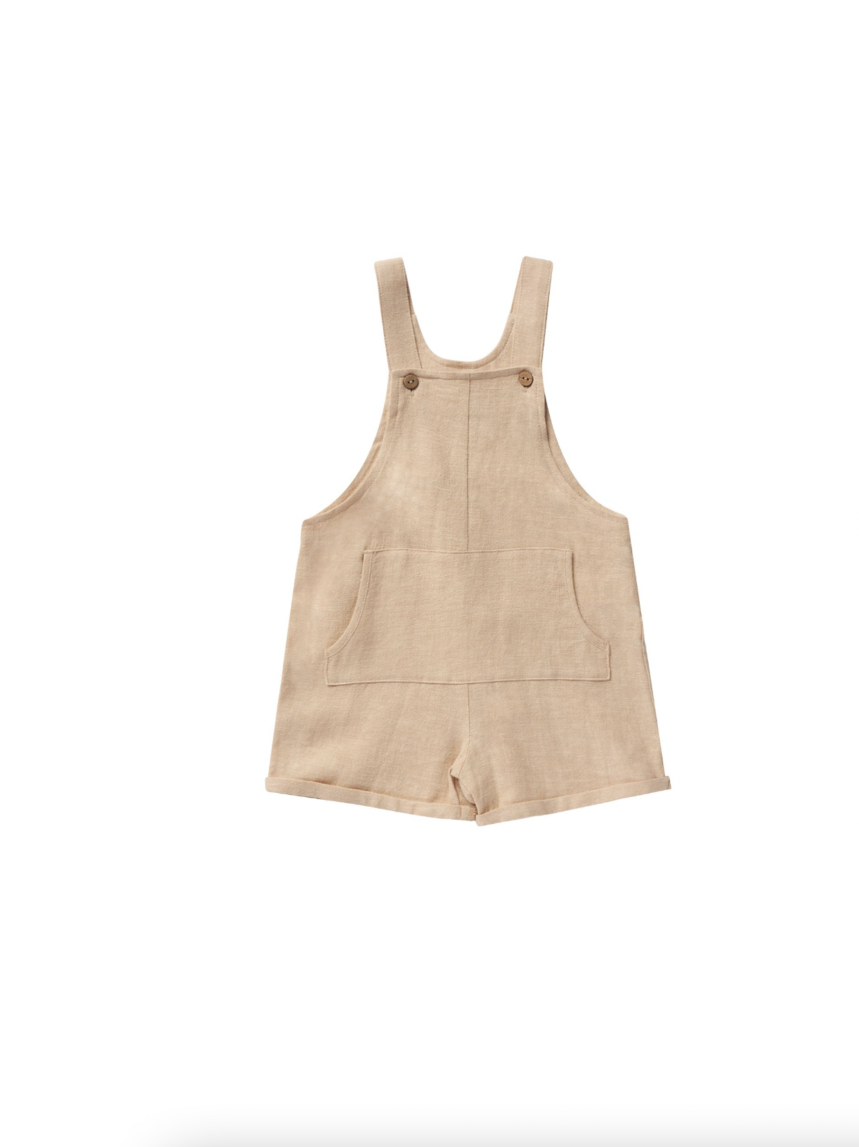 Rylee + Cru Billie Overalls in Heathered Sand