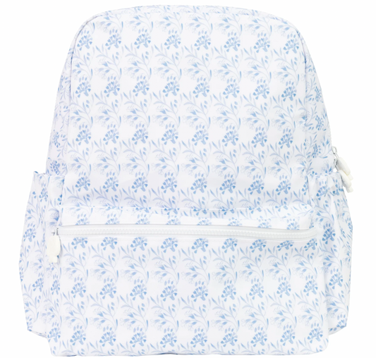 Apple of my Isla Small Backpack in Navy Floral