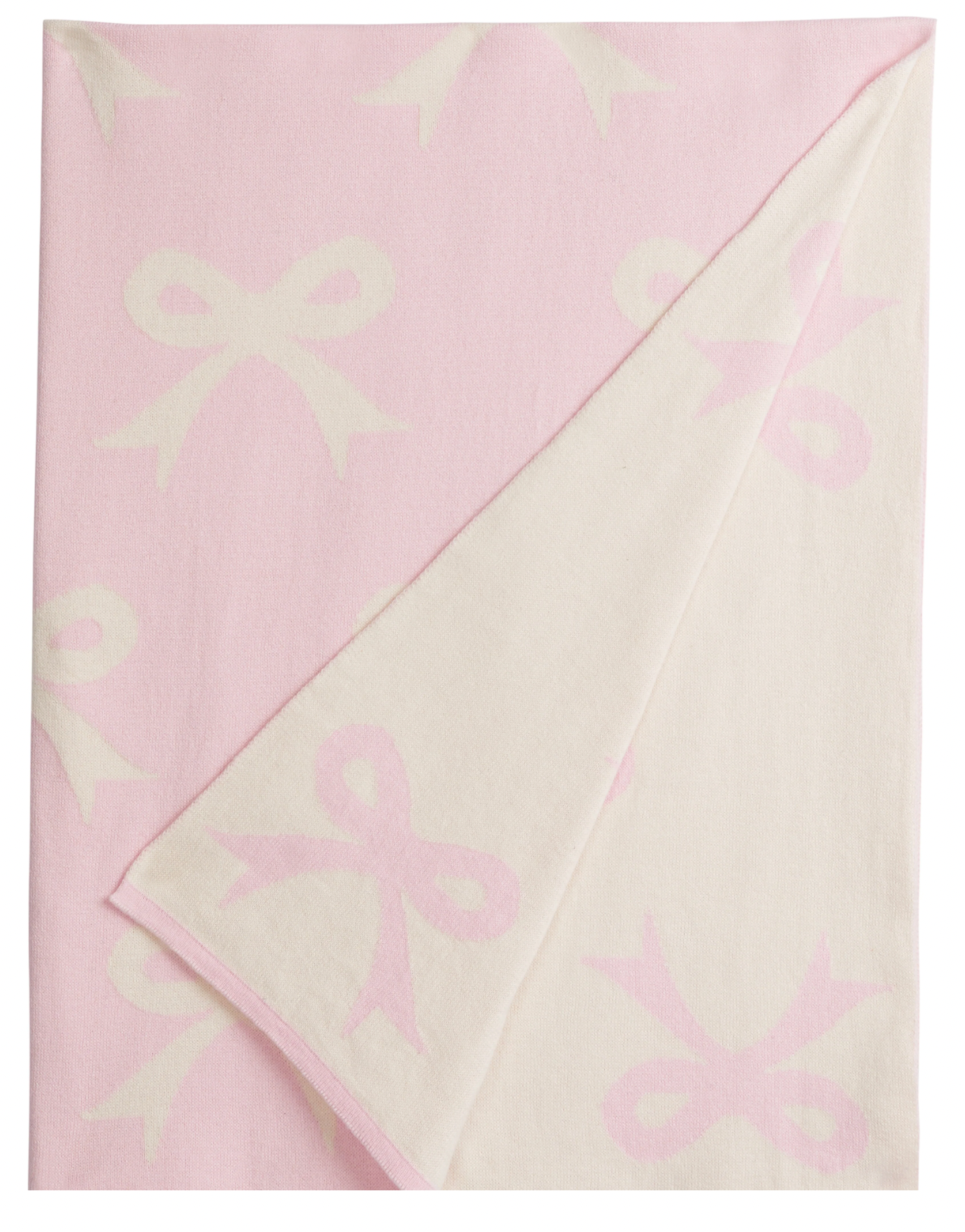Little English - Nursery Blanket - Pink Bow