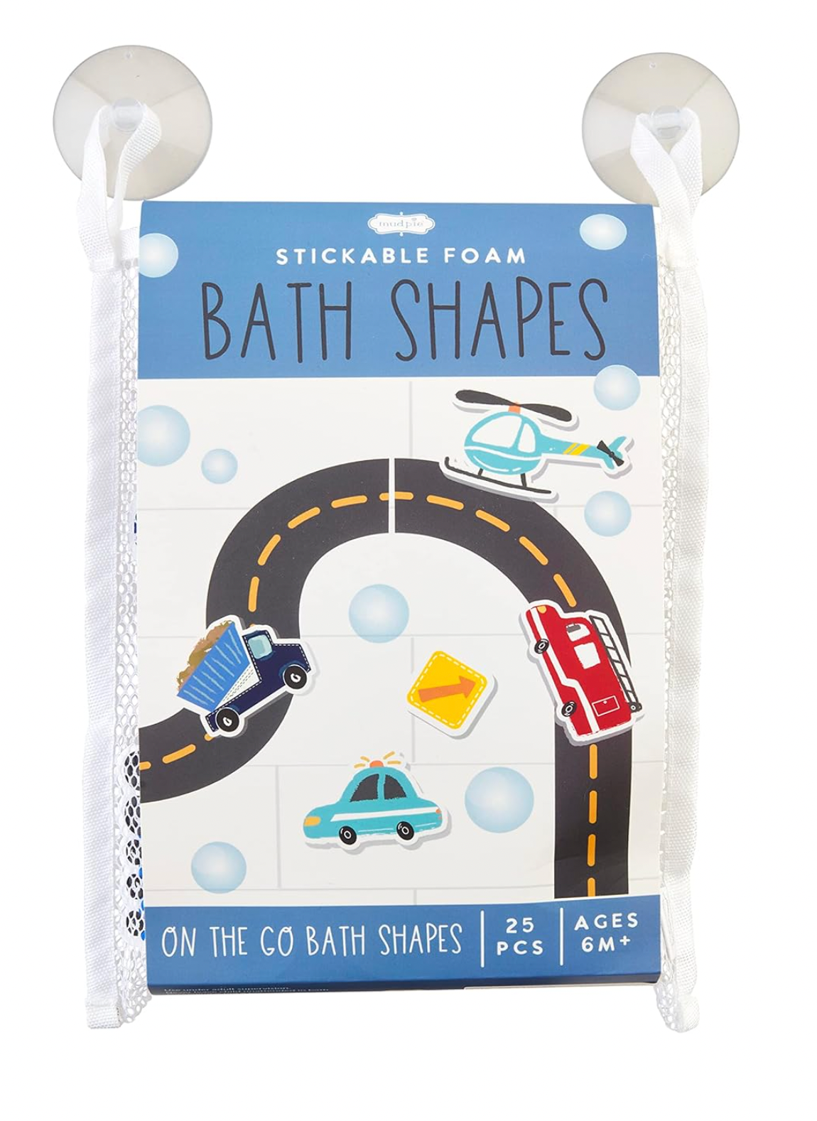 TRANSPORTATION BATH STICKABLE SET