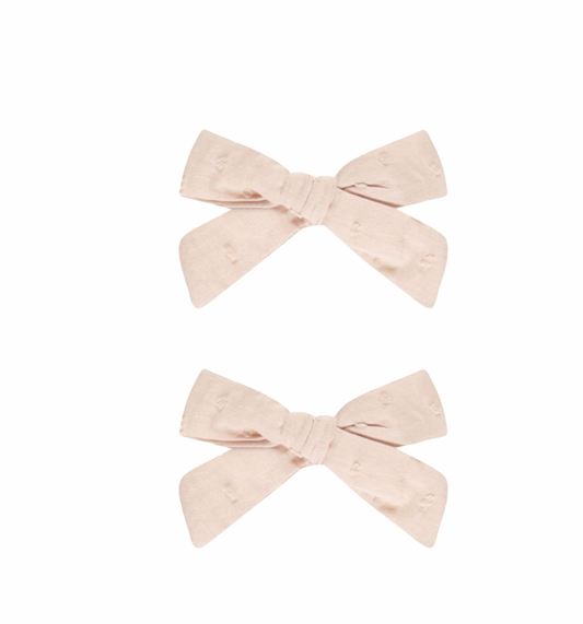 Bows Set of 2 in Rose