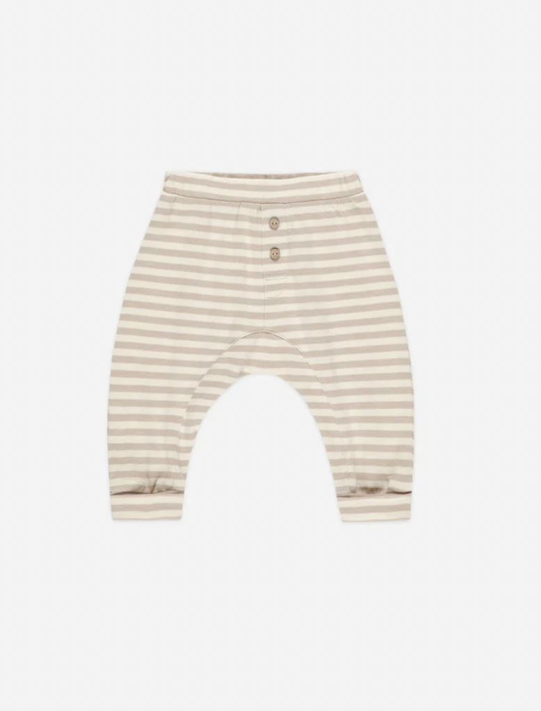 Baby Cru Pant in Pebble Stripe