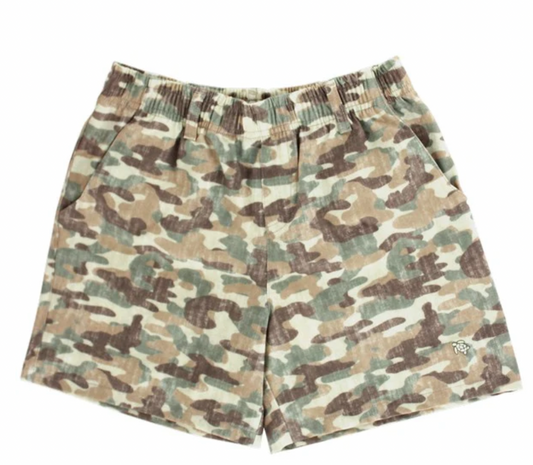 Dock Printed Performance Short - Camo