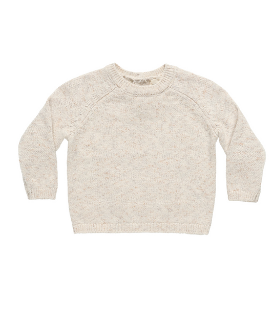 KNIT SWEATER & PANTS || SPECKLED NATURAL