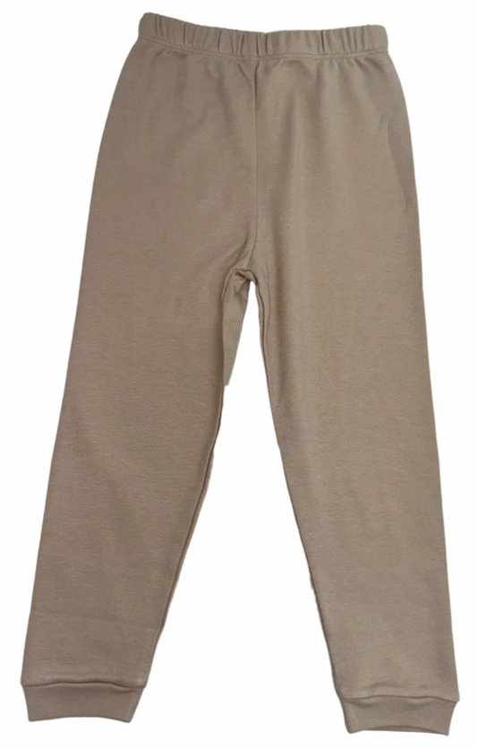 Solid Jogger Pants in Sand