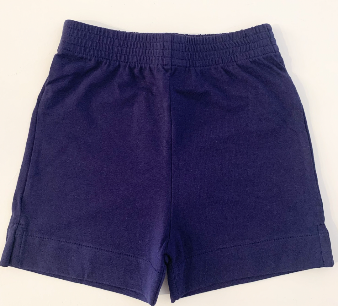 Jersey Boy Shorts in Navy