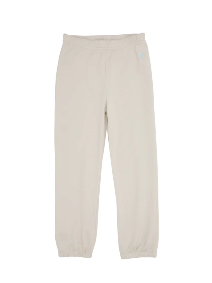 Gates Sweeney Sweatpant- Pima in Saratoga Stone/Buckhead Blue