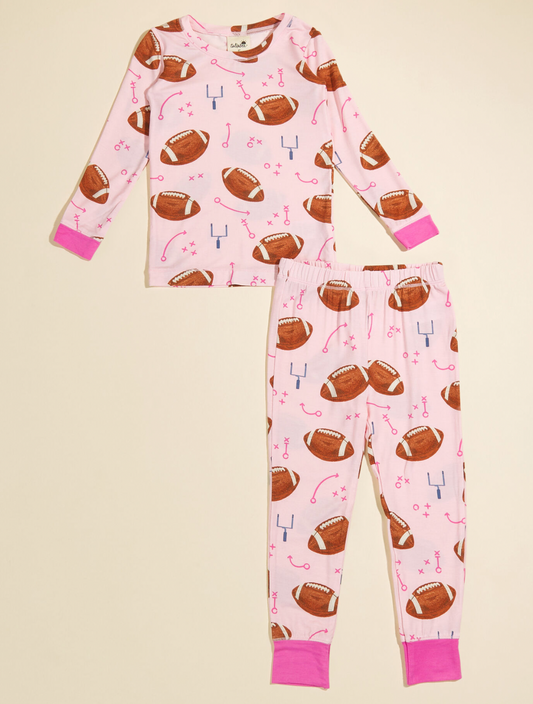 Kickoff Cutie Two-Piece Pajama