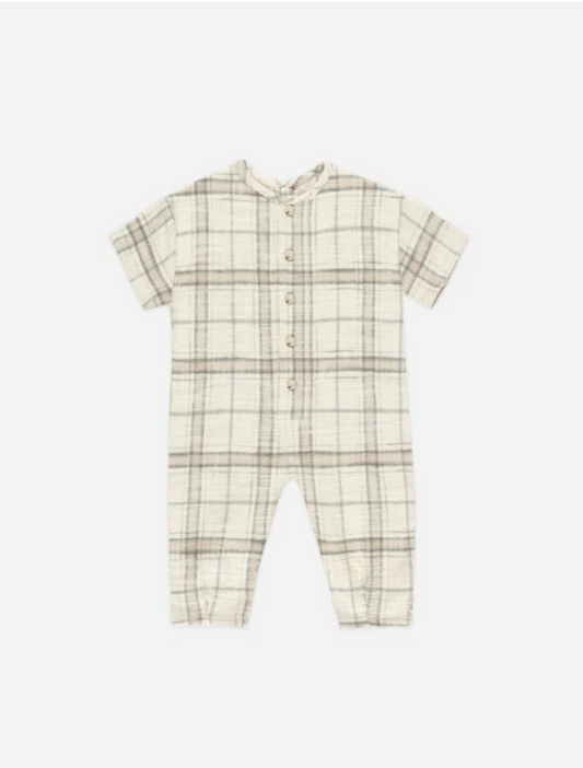 Hayes Jumpsuit in Rustic Plaid