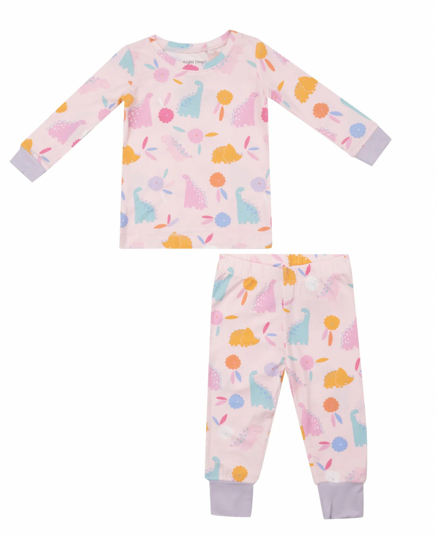 Floral Dino L/S Loungewear Set