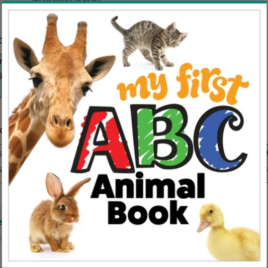 My First ABC Animal Book