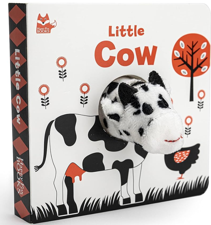 Little Cow Finger Puppet Board Book