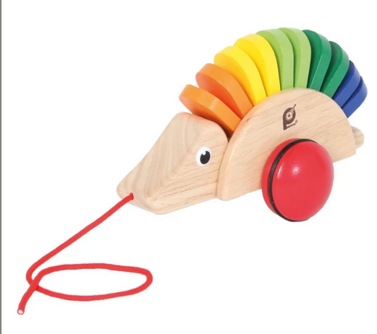 PINTOY Porcupine Pull Toy