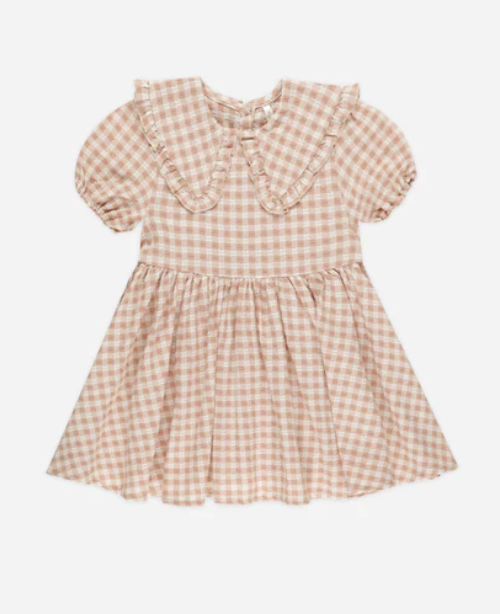 Rylee & Cru Camille Dress - Pink Gingham