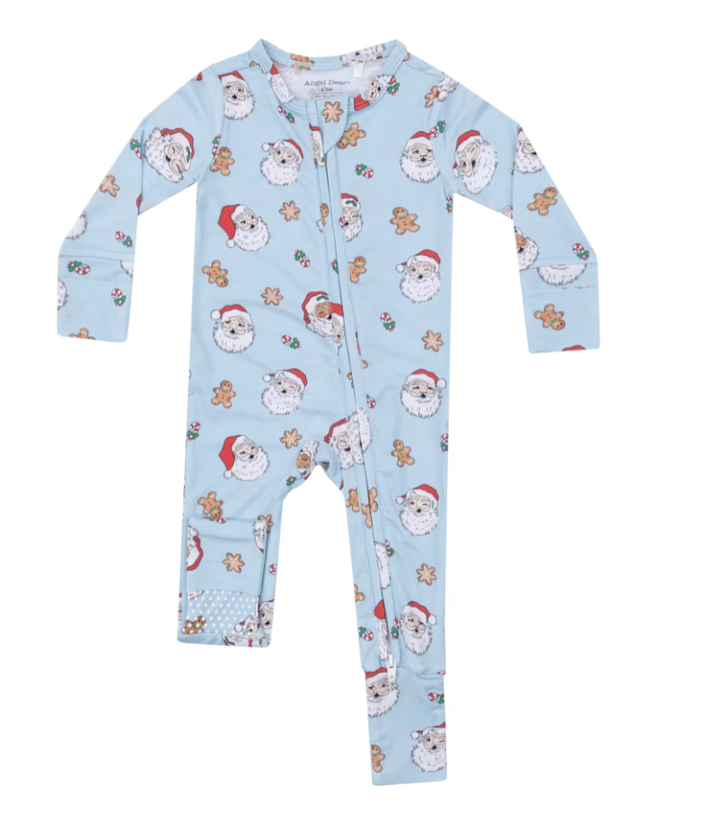 Angel Dear Vintage Santas - Blue