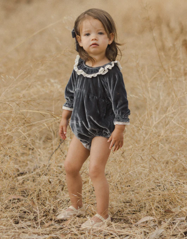 Noralee Adeline Romper - Midnight