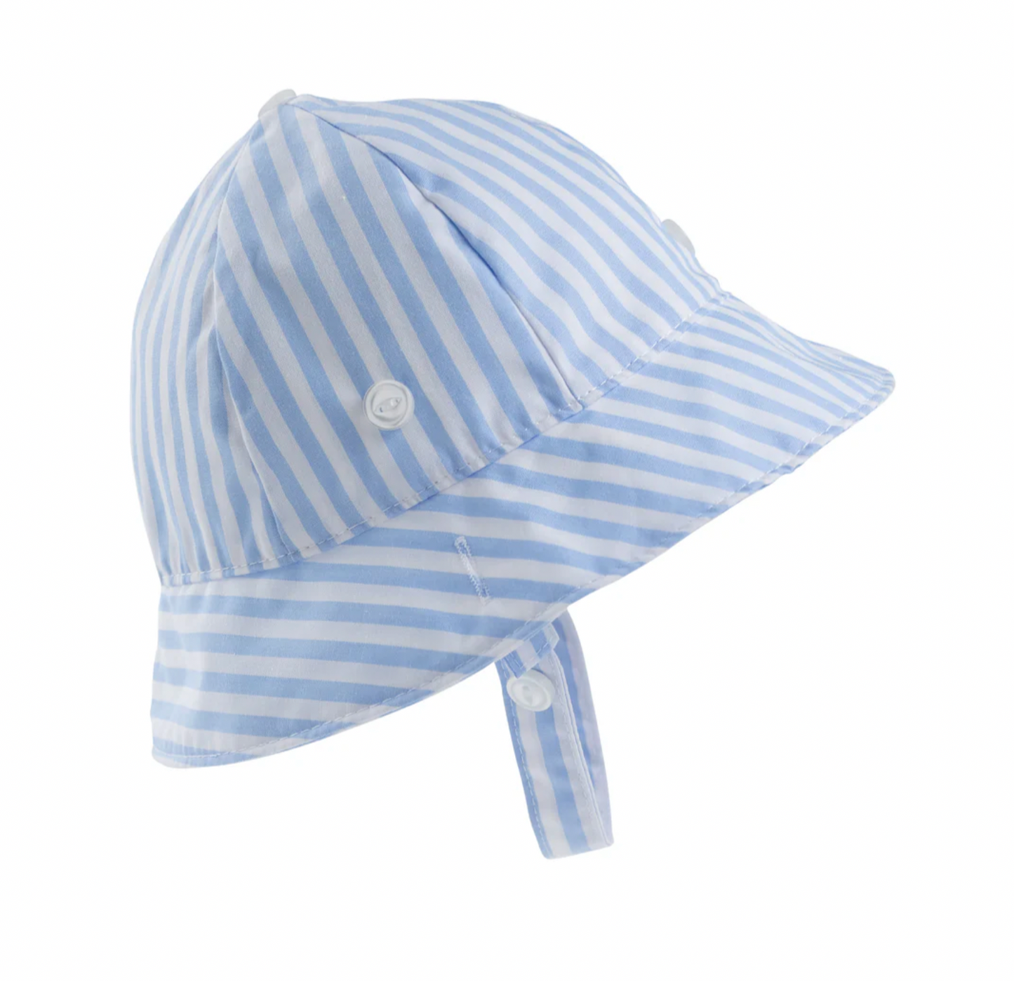 Beaufort Bucket Hat in Beale Street Blue Stripe