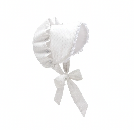 TBBC Bellefaire Bonnet Worth Avenue White Dallas Dot