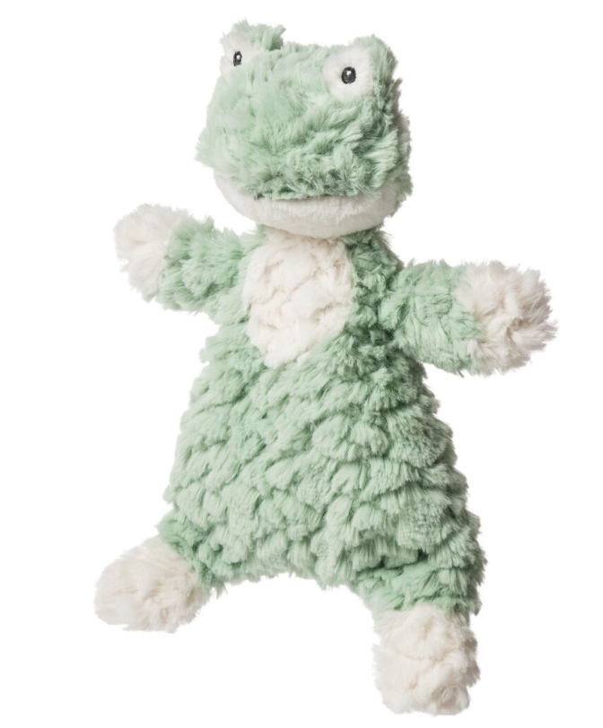 Putty Nursery Mint Frog Lovey