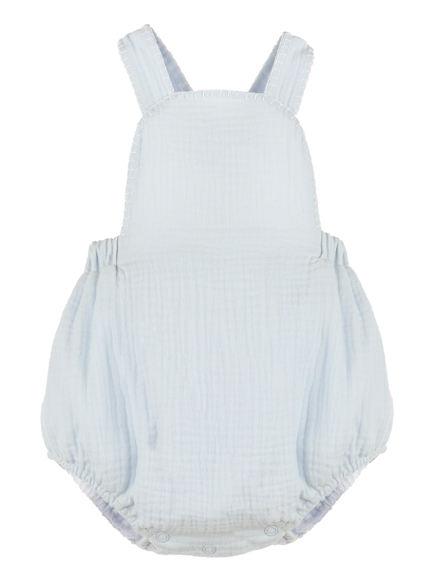 Sophie and Lucas Cuddle Cotton Vintage Overall - Blue