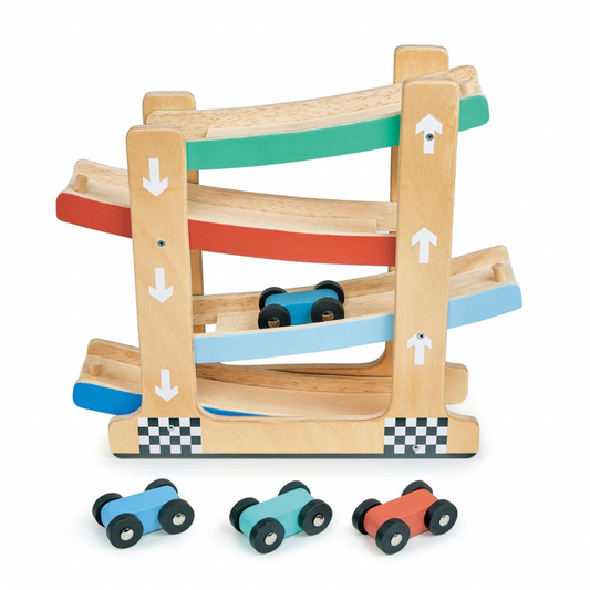 Wooden Ramp Racer Toy