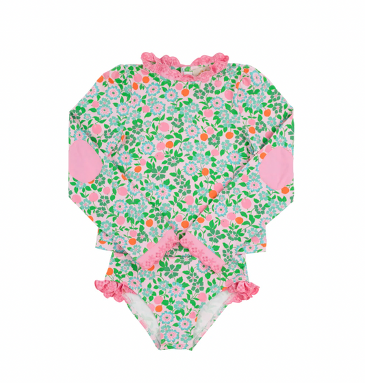 TBBC Wave Spotter Swim Set in Natchez and Nectarines