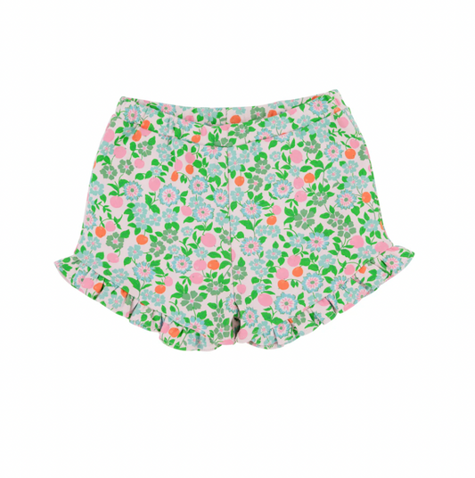 TBBC Shelby Anne Shorts in Natchez and Nectarines