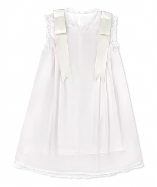 Lullaby Set - Patricia Dress - Blessings Pink, Ecru