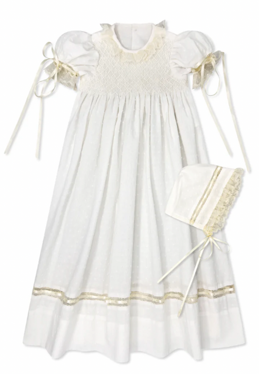 Lullaby Set - Margaret Daygown - Blessings White/Ecru