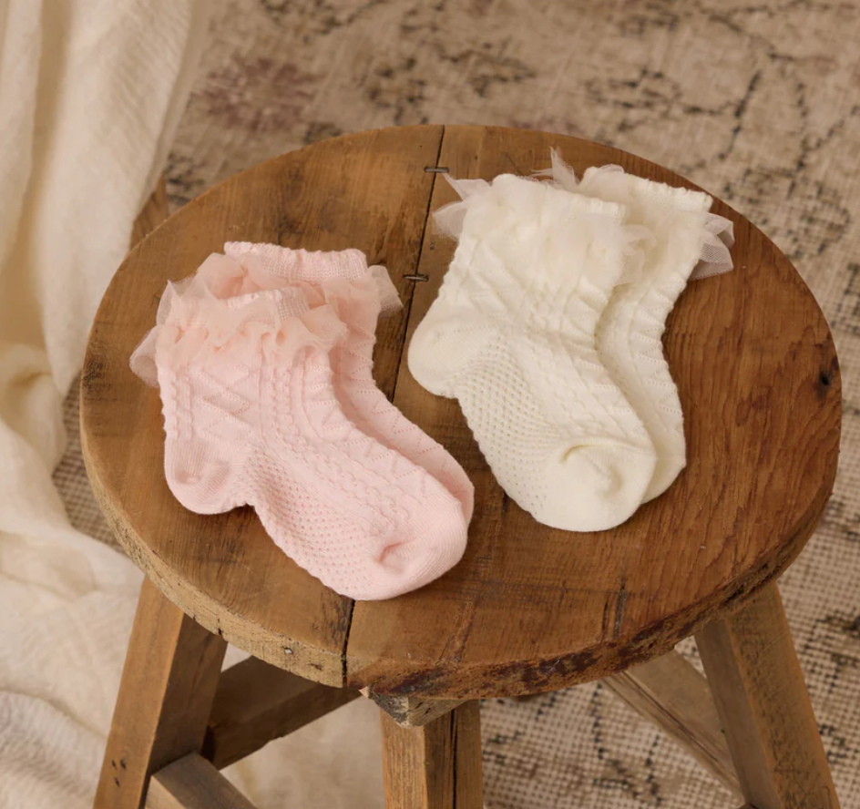 NoraLee Ruffle Socks